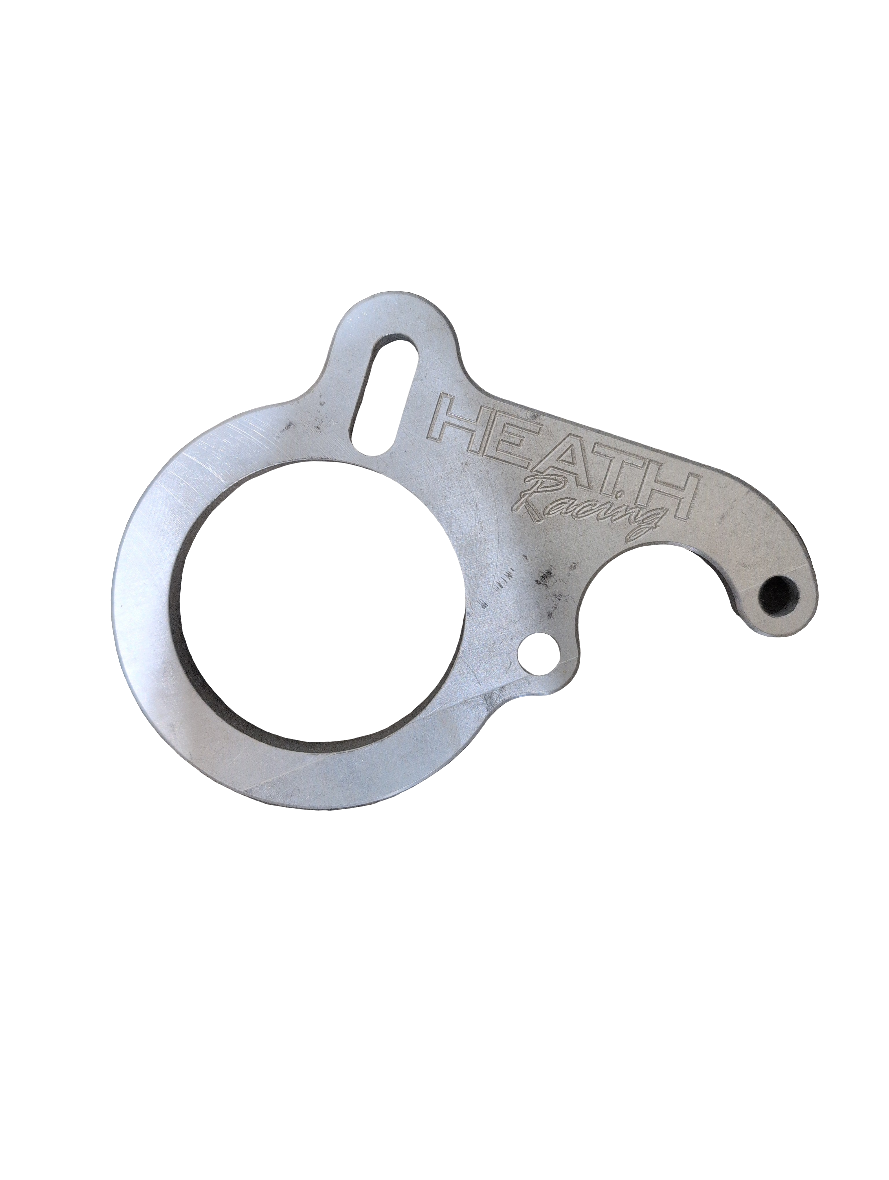 HR Brake Caliper Mount-Chrome-Billet