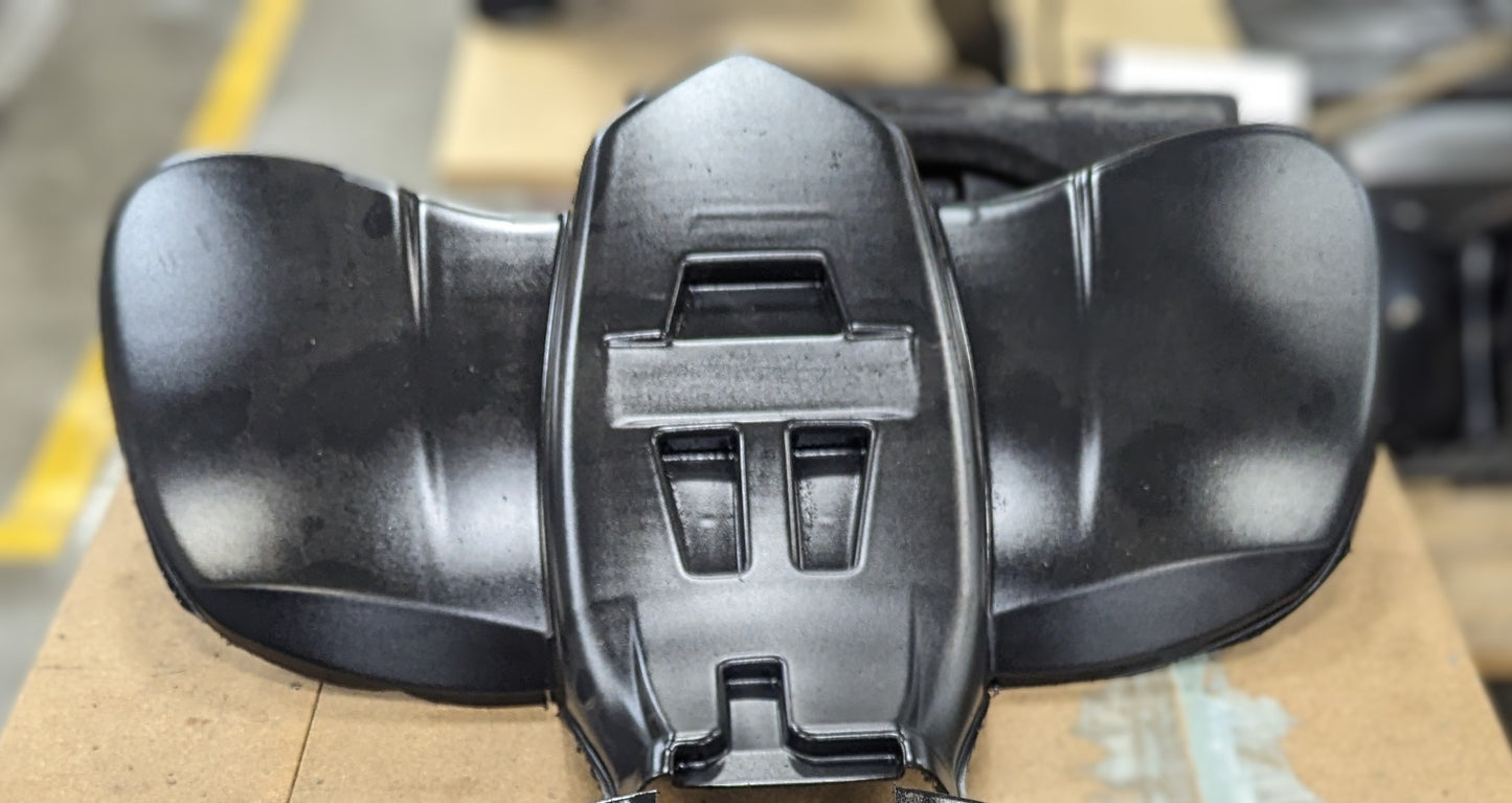 Black Rear Fender