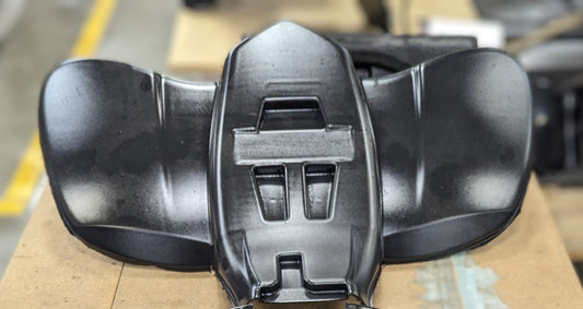 Black Rear Fender